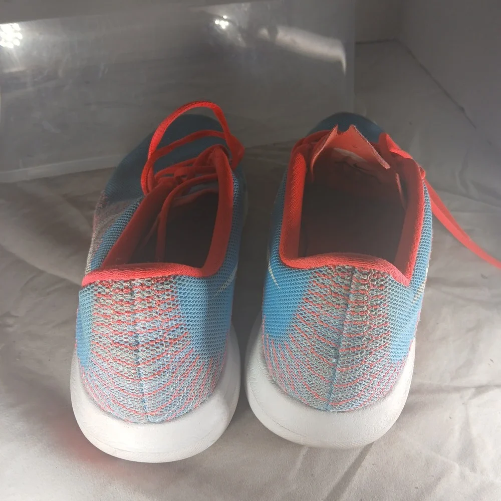 Nike‎ Flex Experience Run 4 GS Blue Crimson Youth Running Shoes Size 6Y
